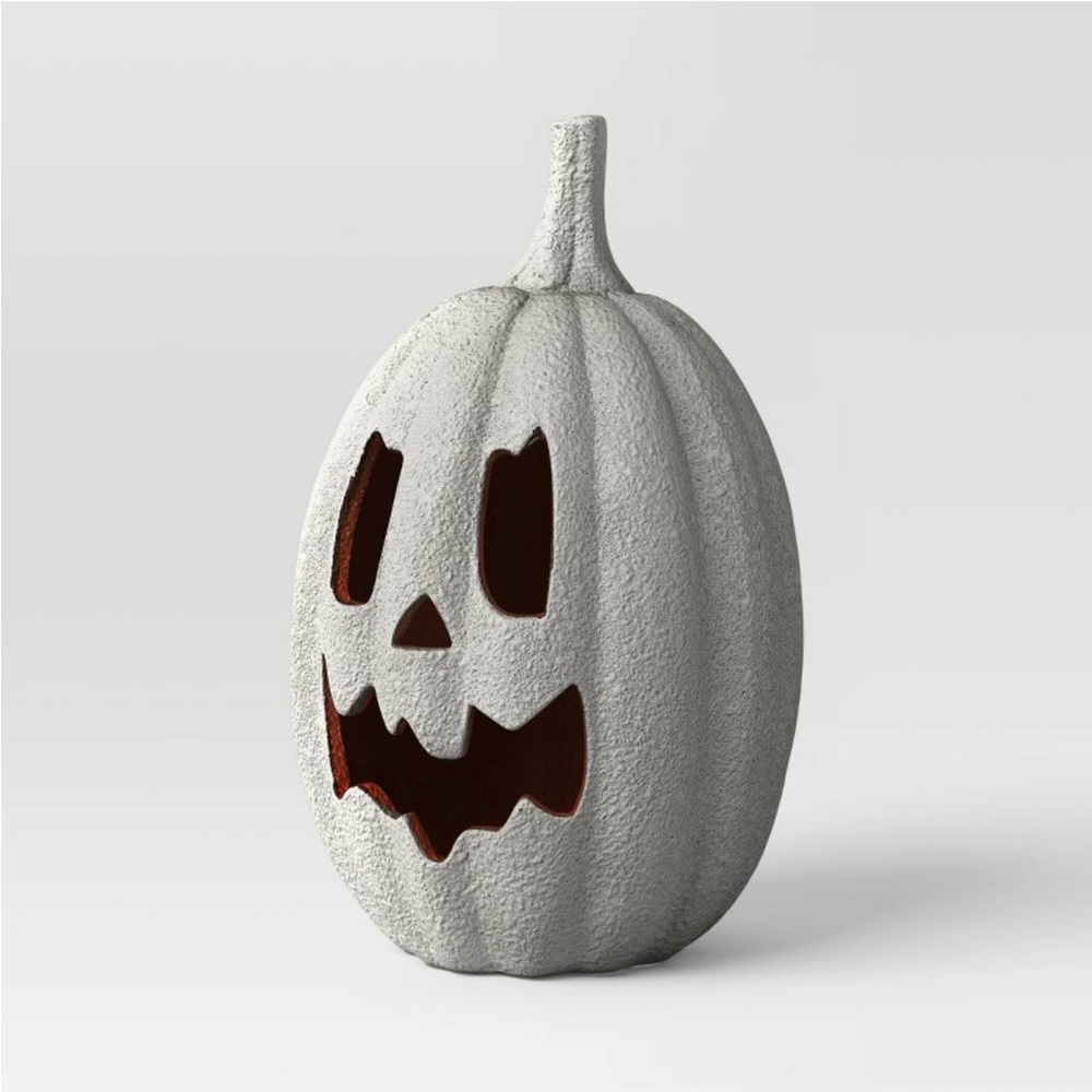Terracotta Textured Jack O' Lantern Decorative Sculpture -Hyde and EEK!
Boutique